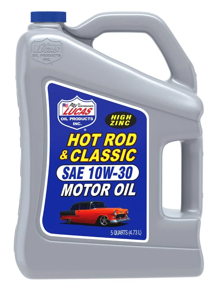 10679 – LUCAS OIL Oil, SAE 10W30 Synthetic Blend 5 Quart Jug Single